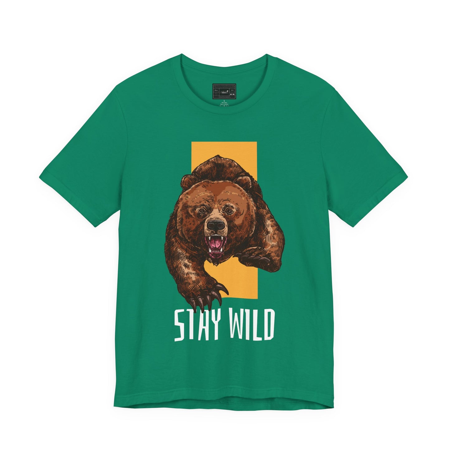 Stay Wild Unisex Jersey Short Sleeve Tee