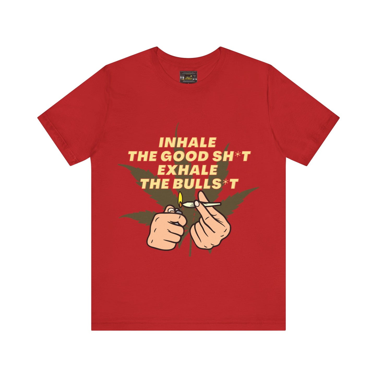 Inhale Unisex Jersey Short Sleeve Tee