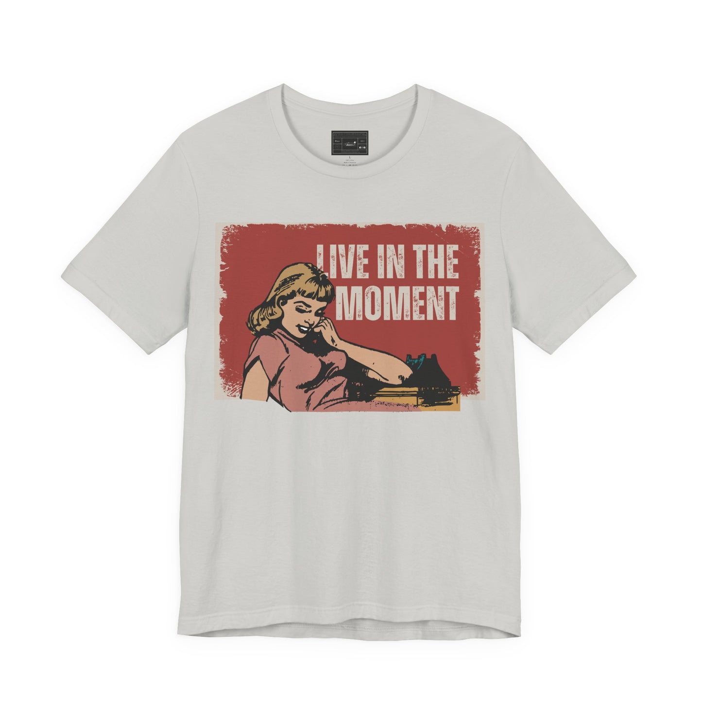 Live in the moment Unisex Jersey Short Sleeve Tee