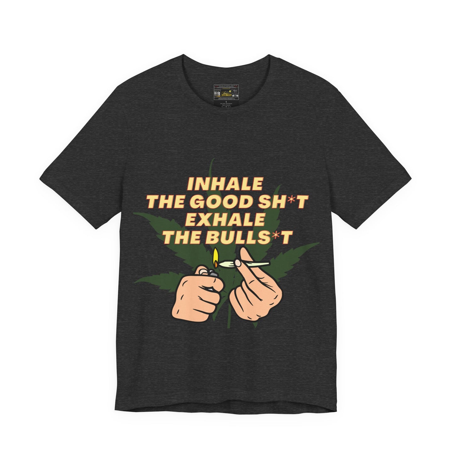 Inhale Unisex Jersey Short Sleeve Tee
