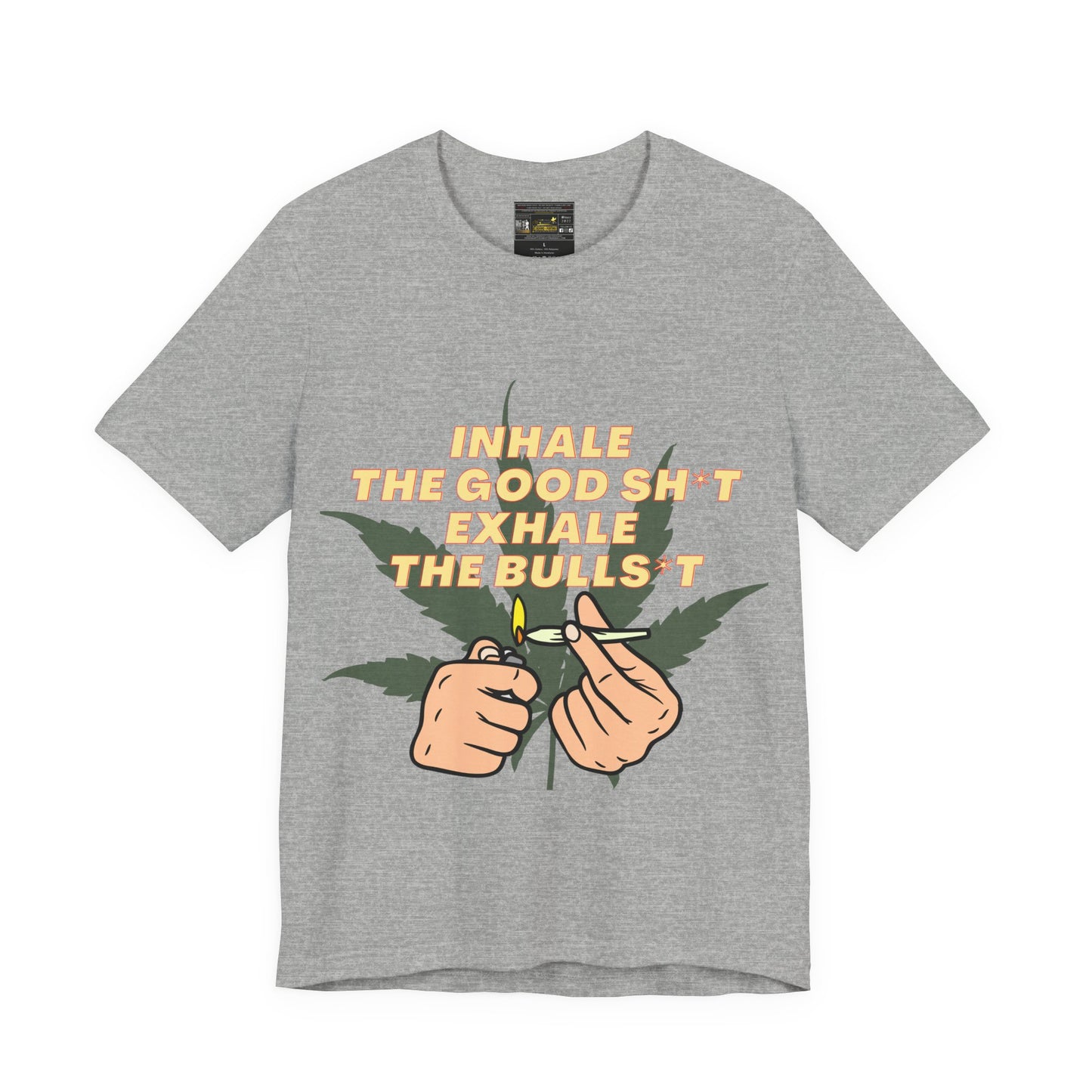Inhale Unisex Jersey Short Sleeve Tee