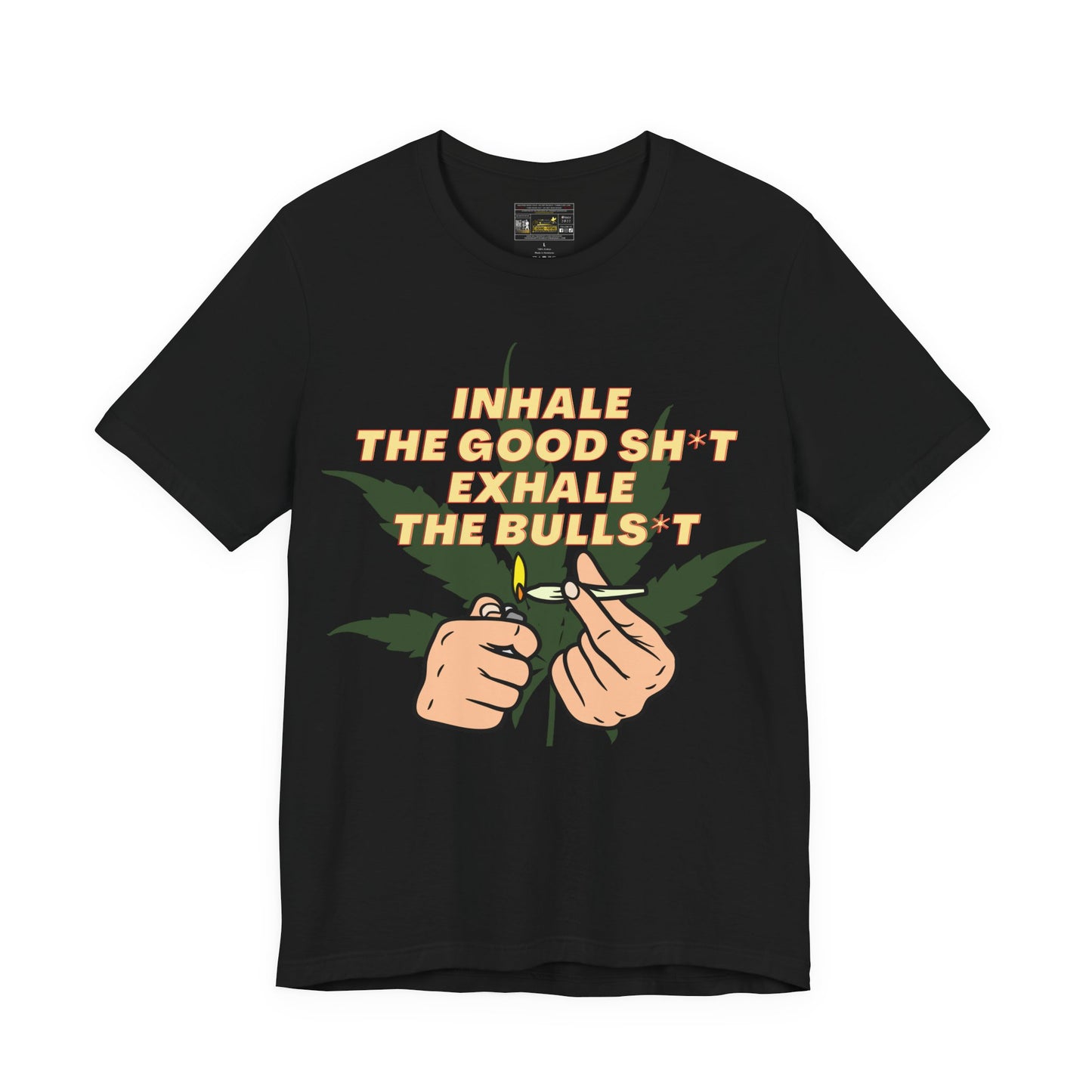 Inhale Unisex Jersey Short Sleeve Tee