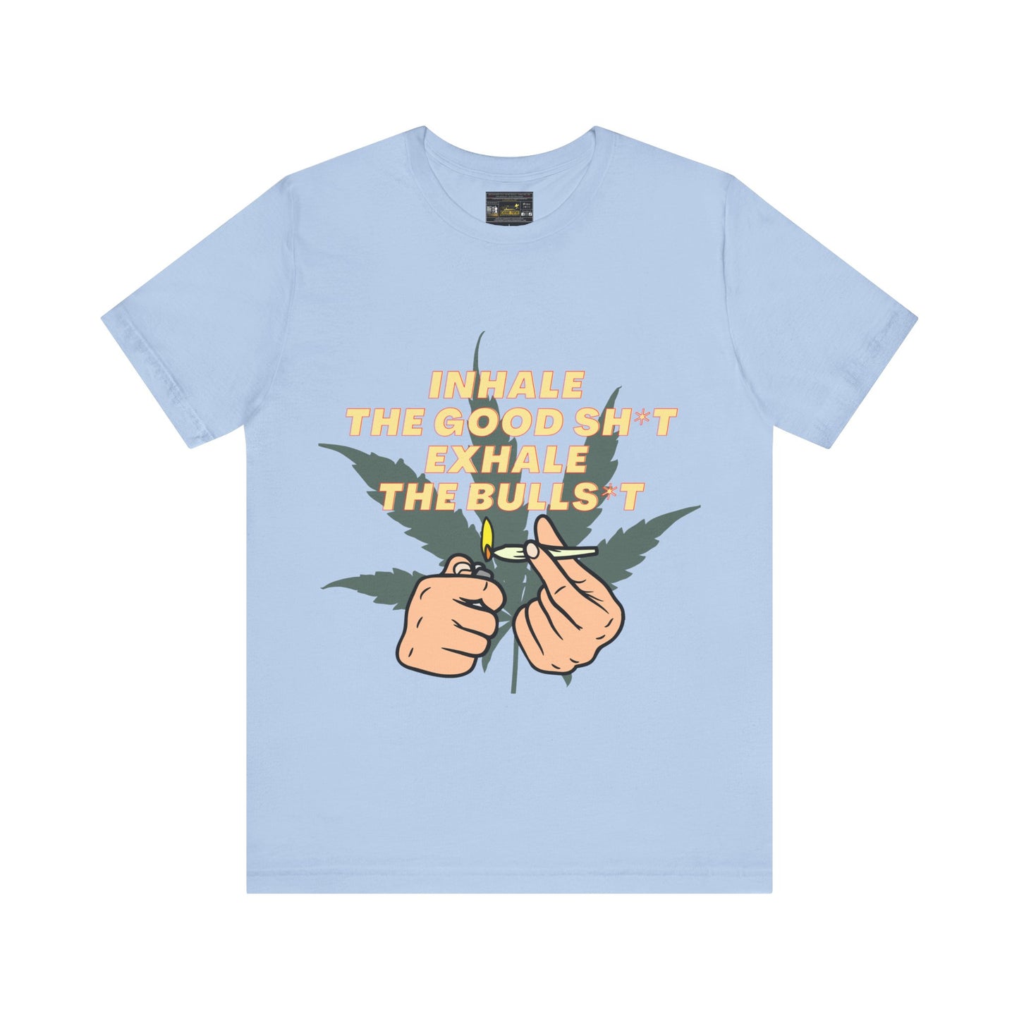 Inhale Unisex Jersey Short Sleeve Tee