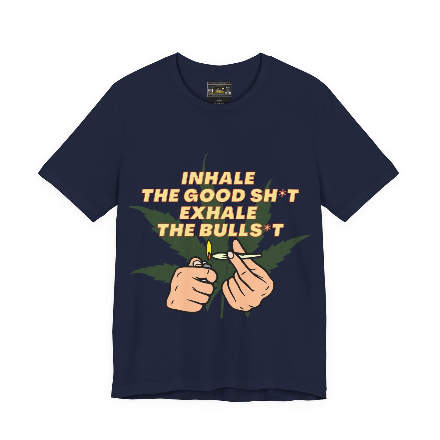Inhale Unisex Jersey Short Sleeve Tee