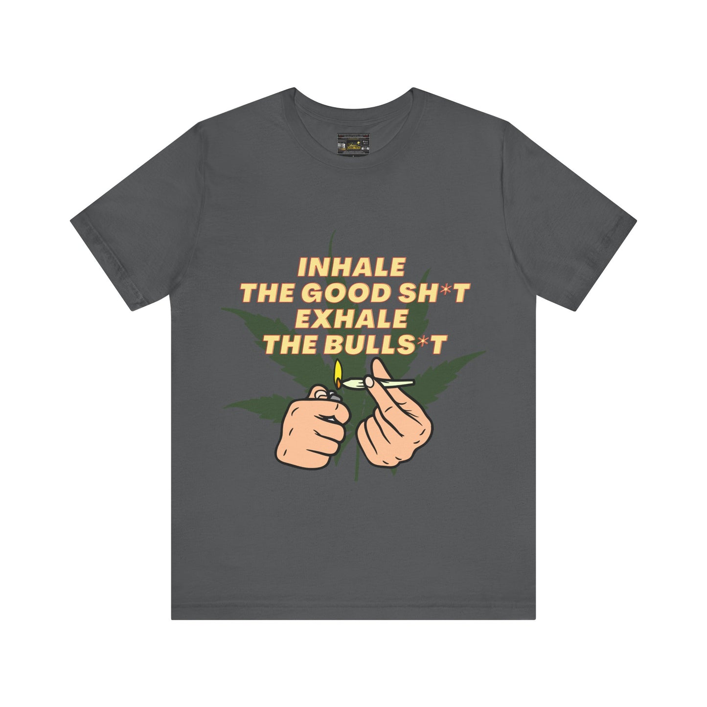 Inhale Unisex Jersey Short Sleeve Tee