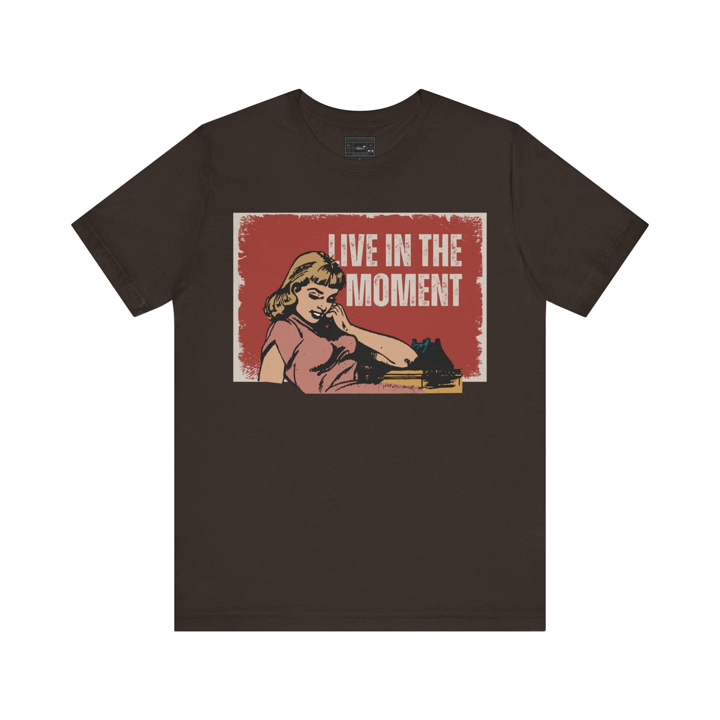 Live in the moment Unisex Jersey Short Sleeve Tee