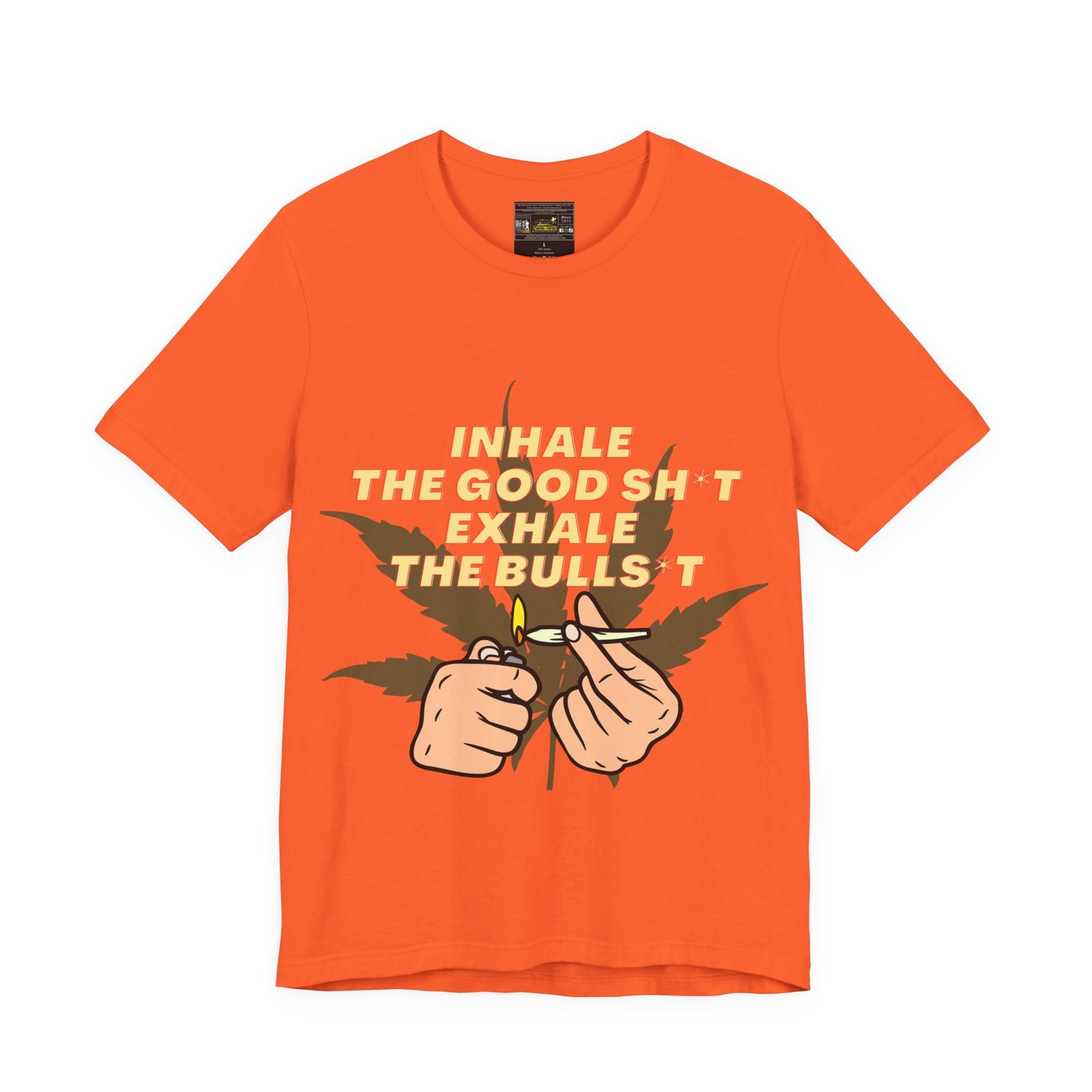 Inhale Unisex Jersey Short Sleeve Tee