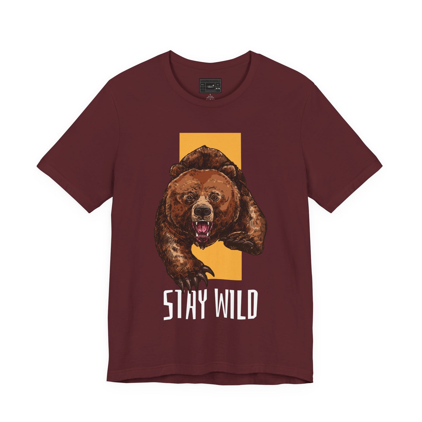 Stay Wild Unisex Jersey Short Sleeve Tee