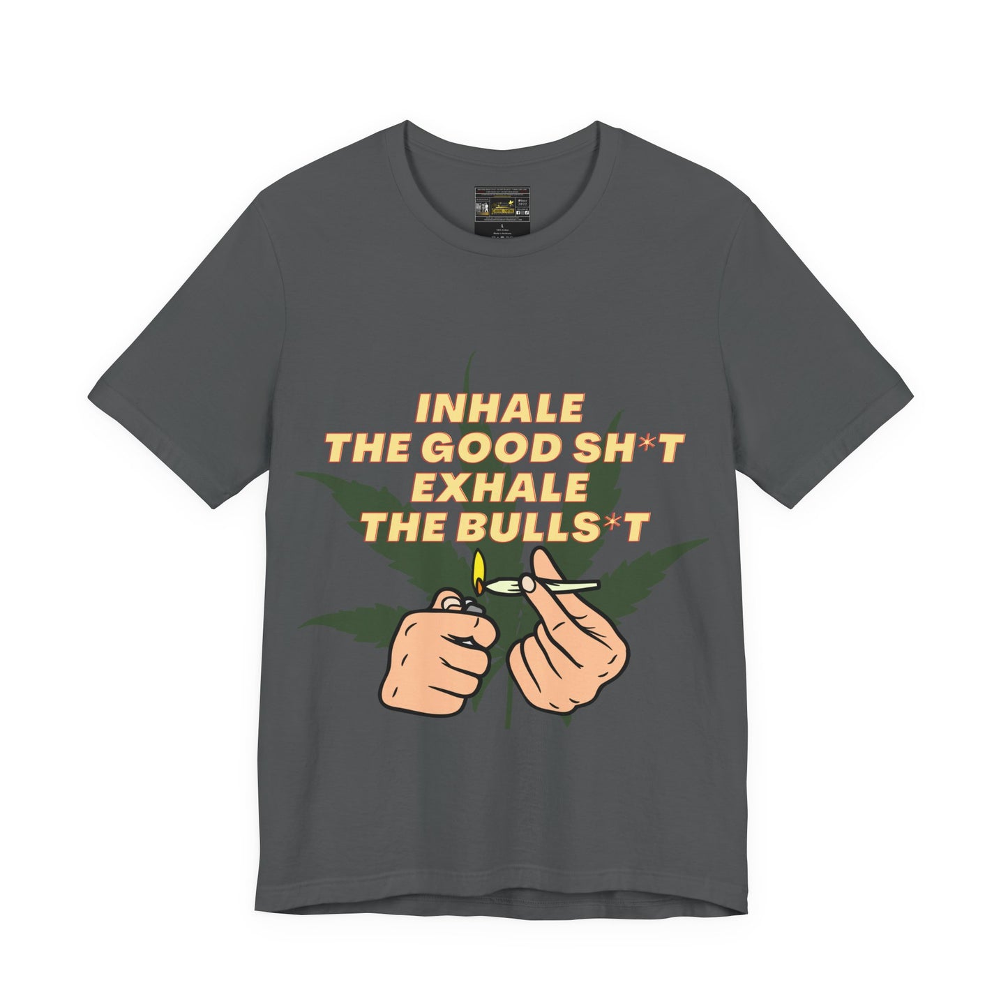 Inhale Unisex Jersey Short Sleeve Tee