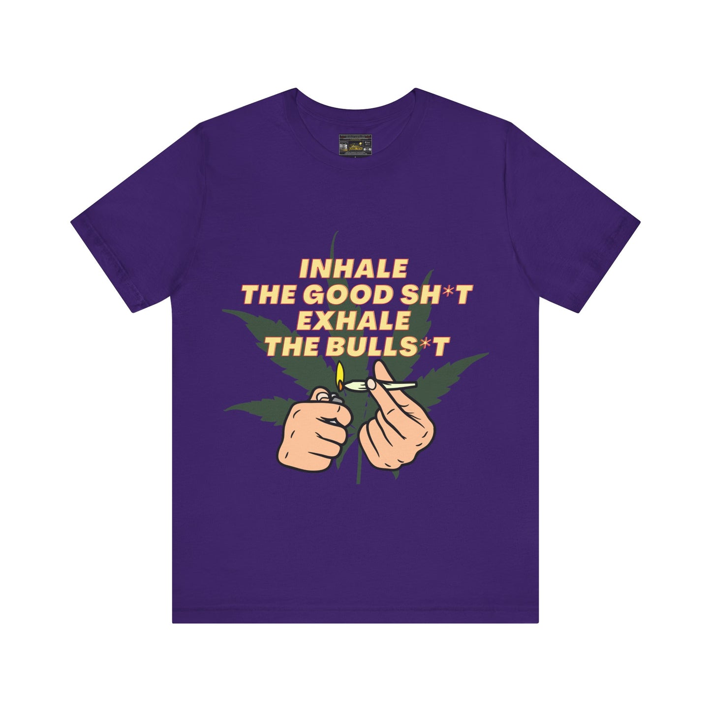 Inhale Unisex Jersey Short Sleeve Tee