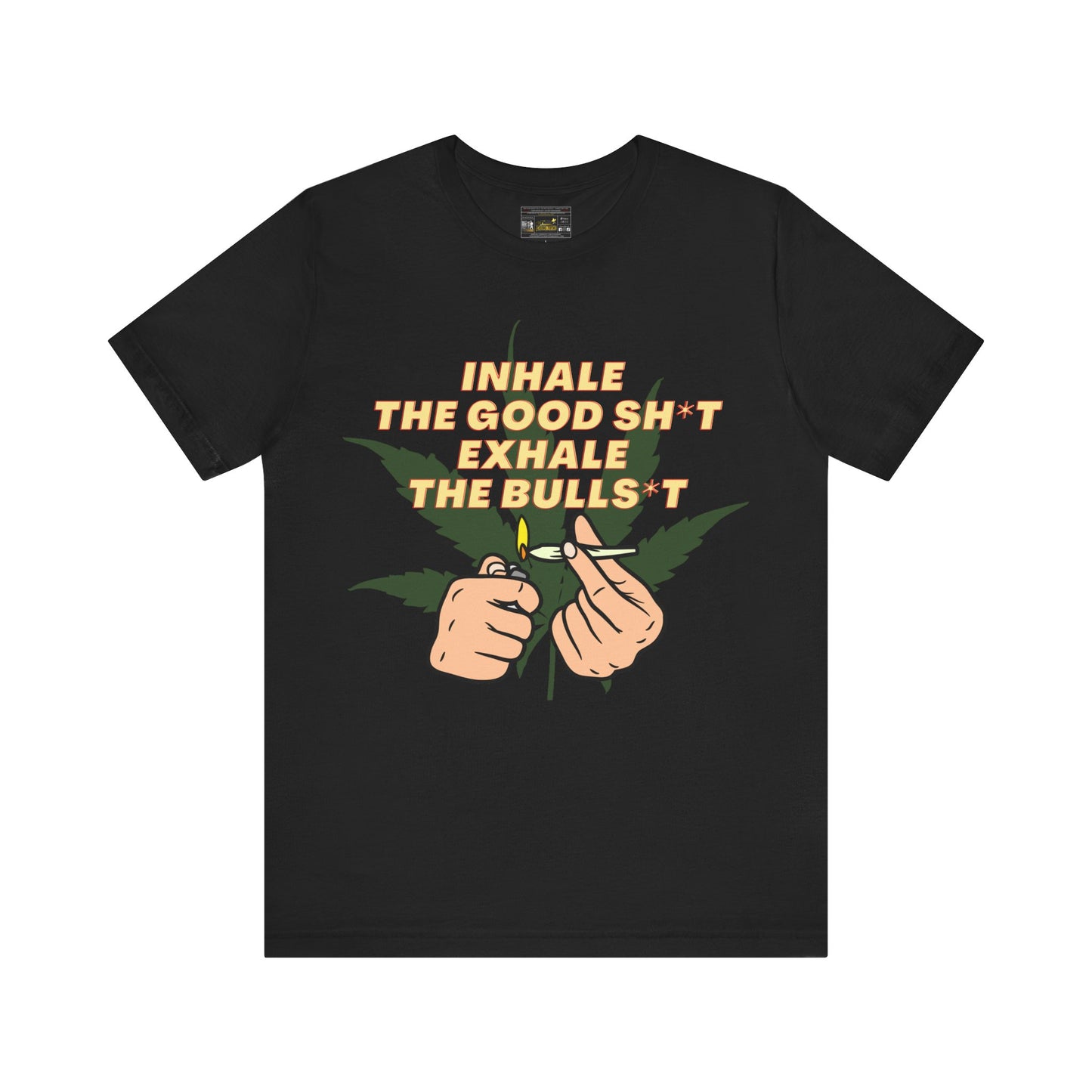 Inhale Unisex Jersey Short Sleeve Tee