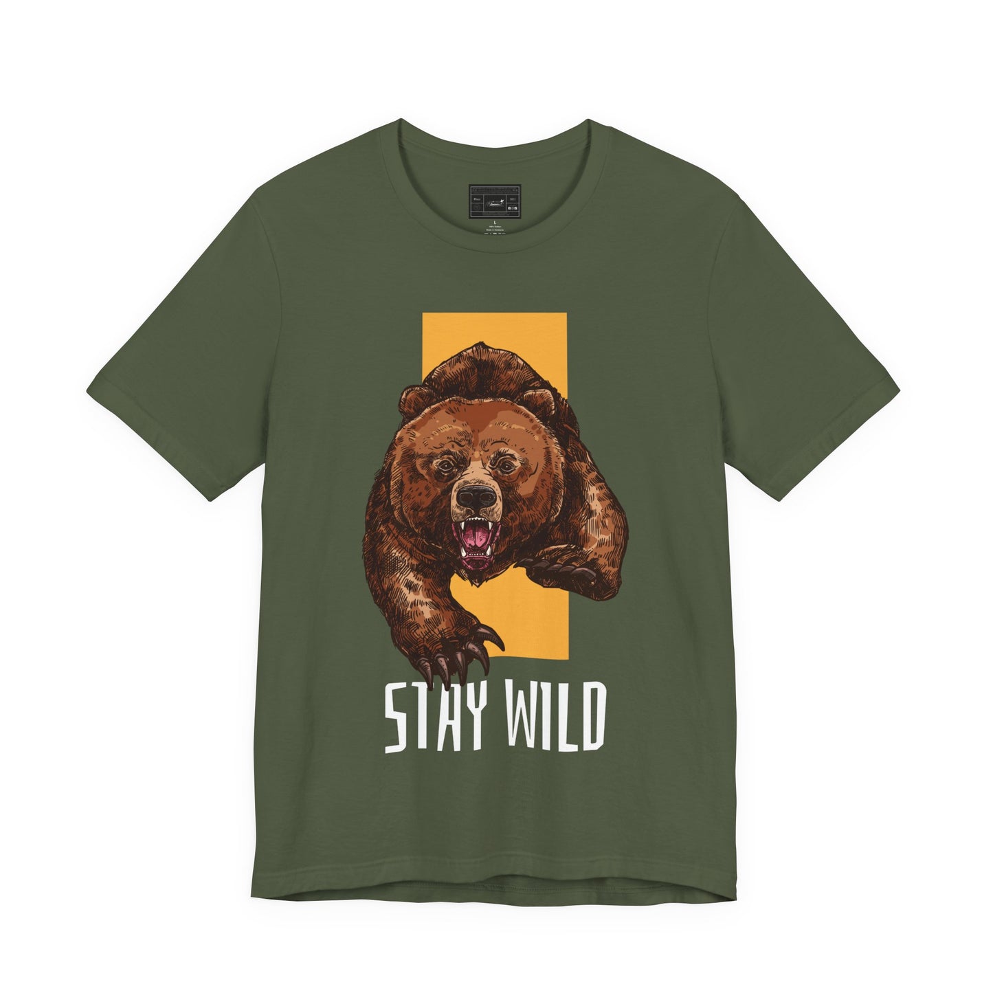 Stay Wild Unisex Jersey Short Sleeve Tee