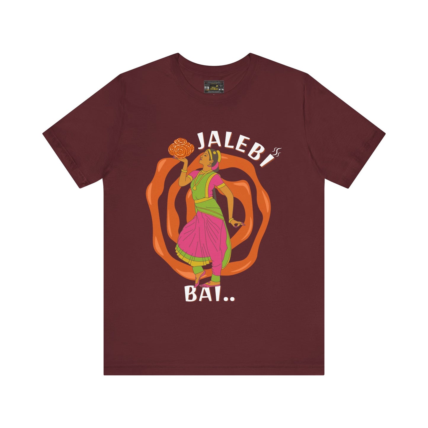 Jalebi Bai Womens Jersey Short Sleeve Tee