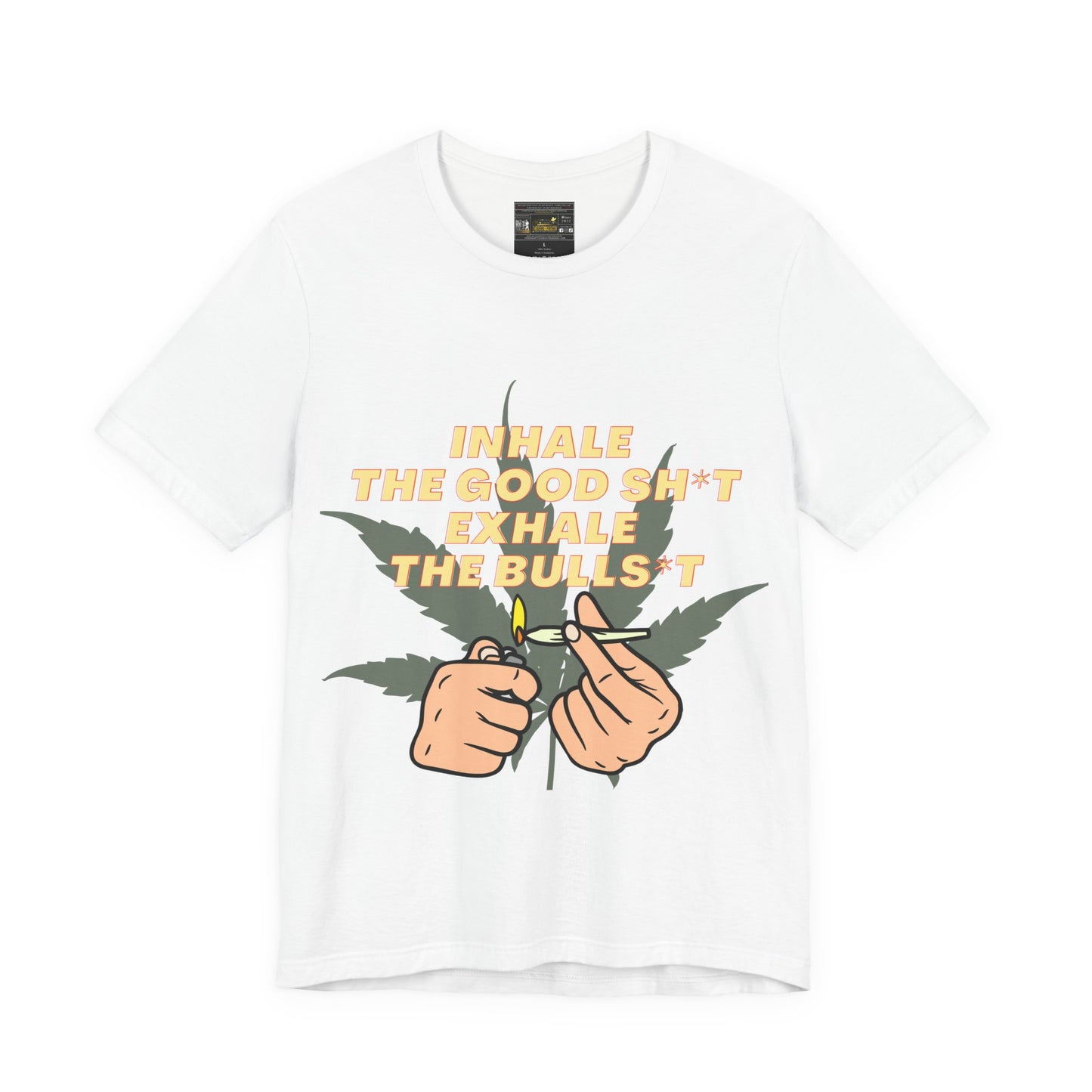 Inhale Unisex Jersey Short Sleeve Tee
