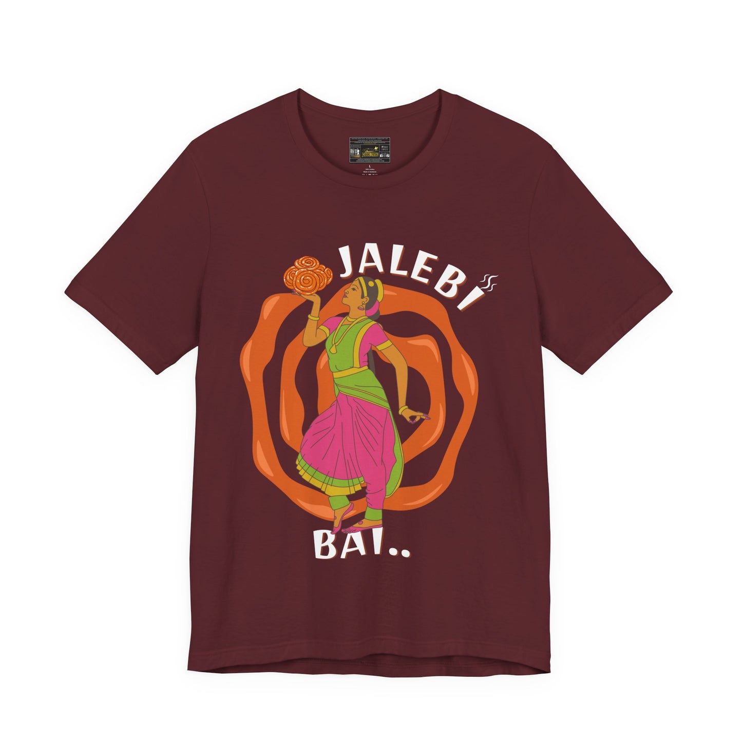 Jalebi Bai Womens Jersey Short Sleeve Tee