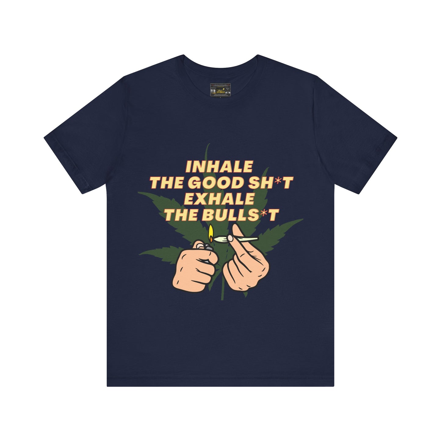 Inhale Unisex Jersey Short Sleeve Tee