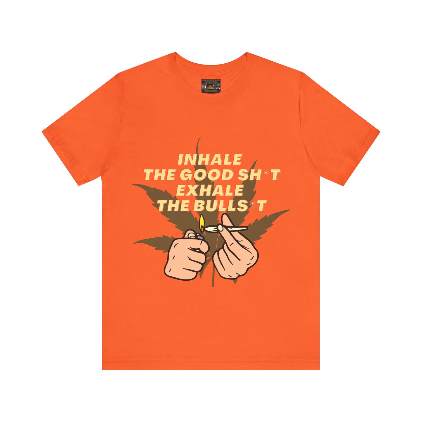 Inhale Unisex Jersey Short Sleeve Tee