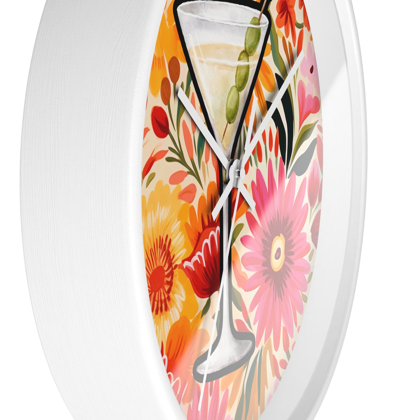 Maximalist Wall Clock, Modern Wall Art, Colorful Maximalist Wall Clock, maximalist