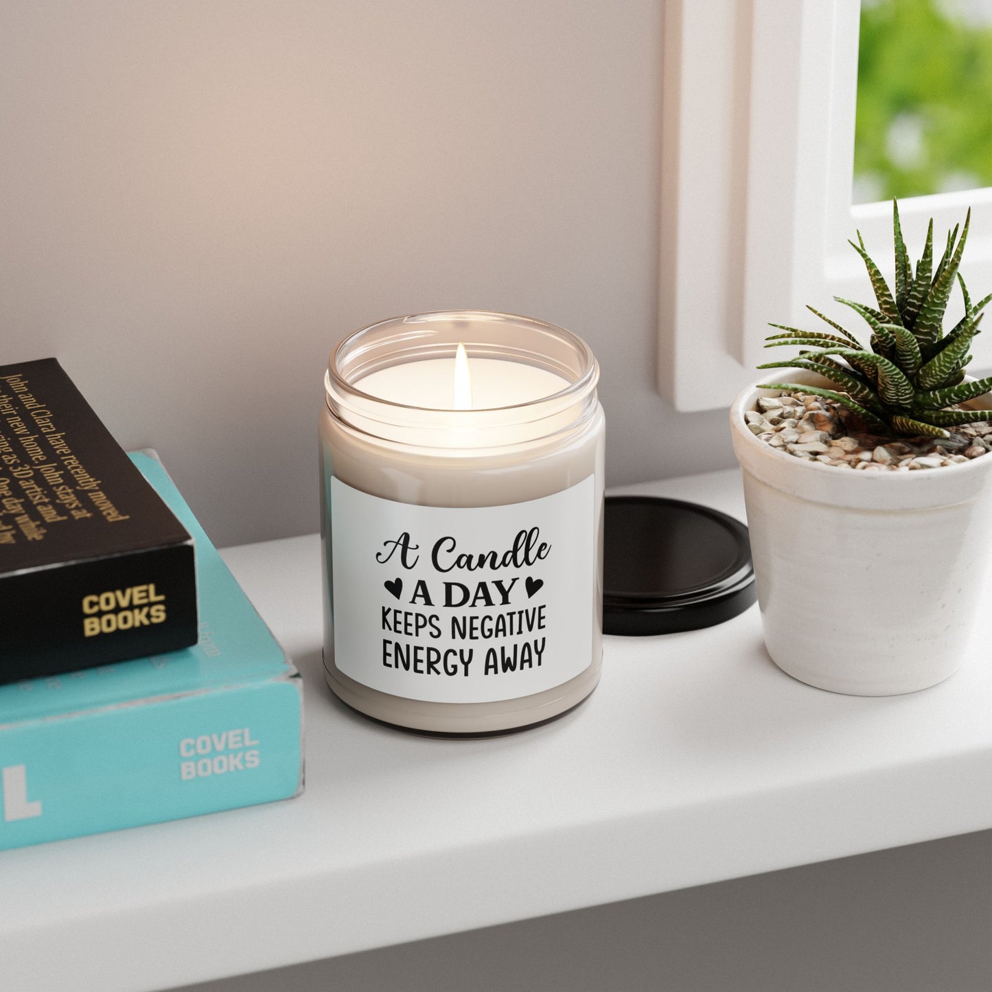 Natural Soy Wax Candle, , 9oz