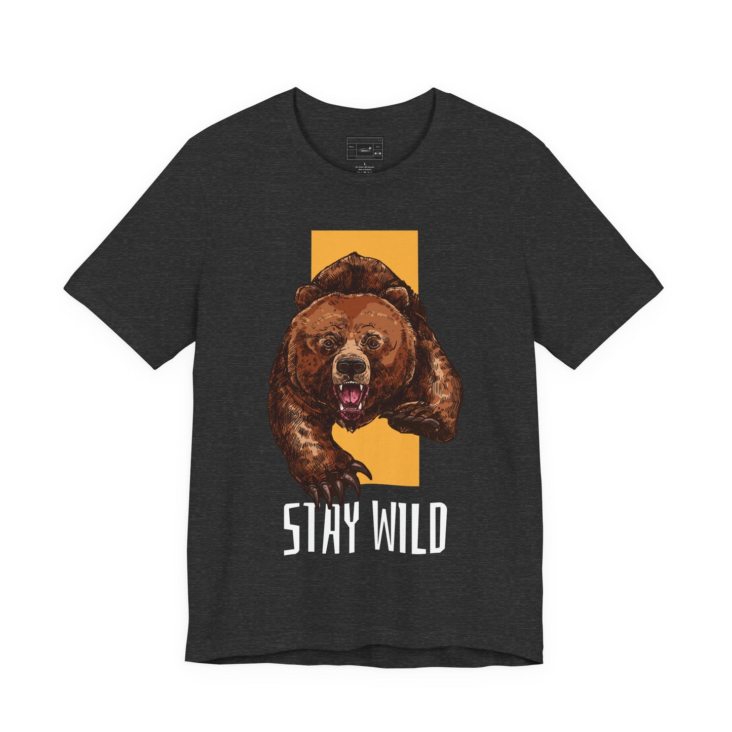 Stay Wild Unisex Jersey Short Sleeve Tee