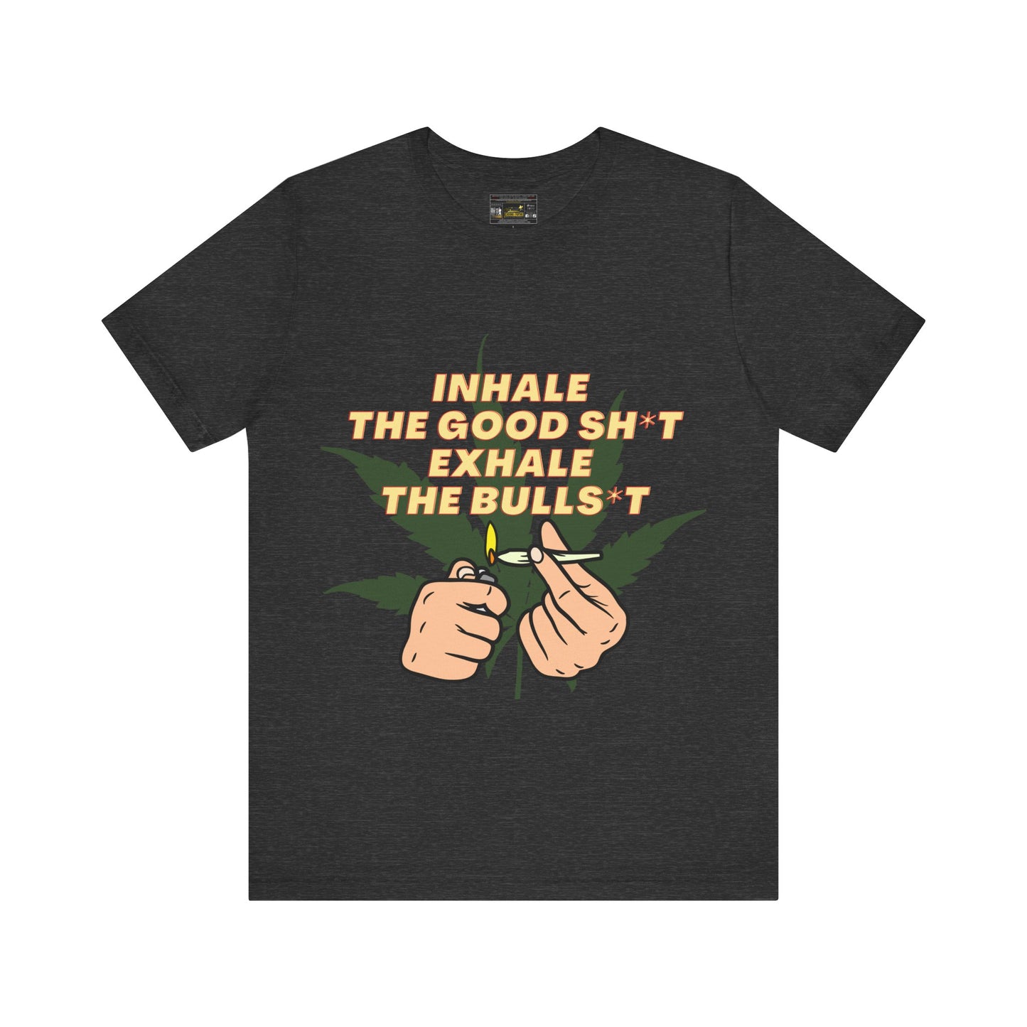 Inhale Unisex Jersey Short Sleeve Tee