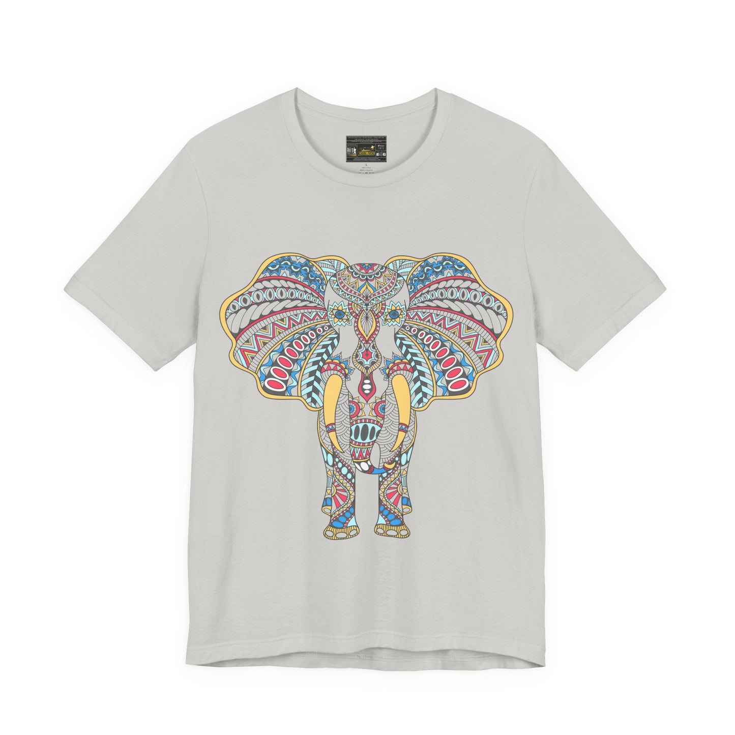 Indian Elephant ART Jersey Short Sleeve Tee
