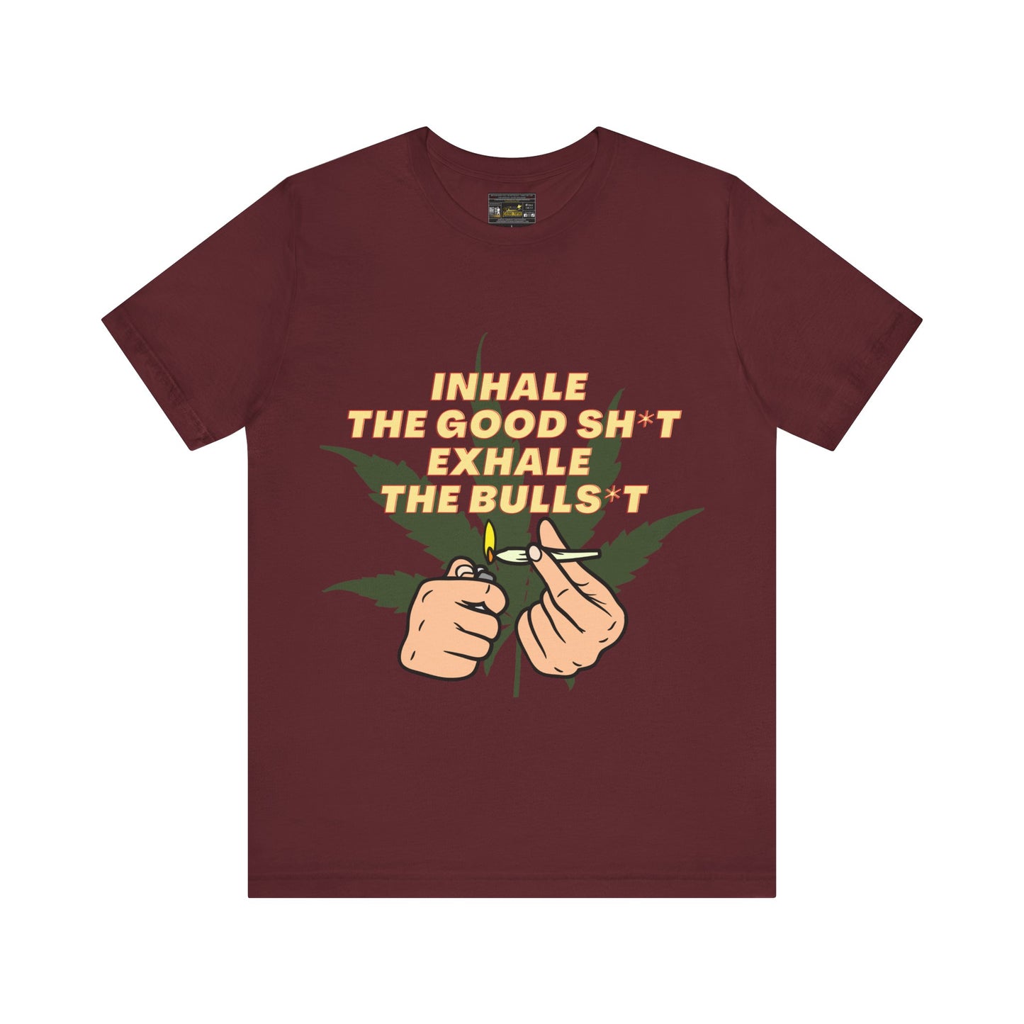 Inhale Unisex Jersey Short Sleeve Tee