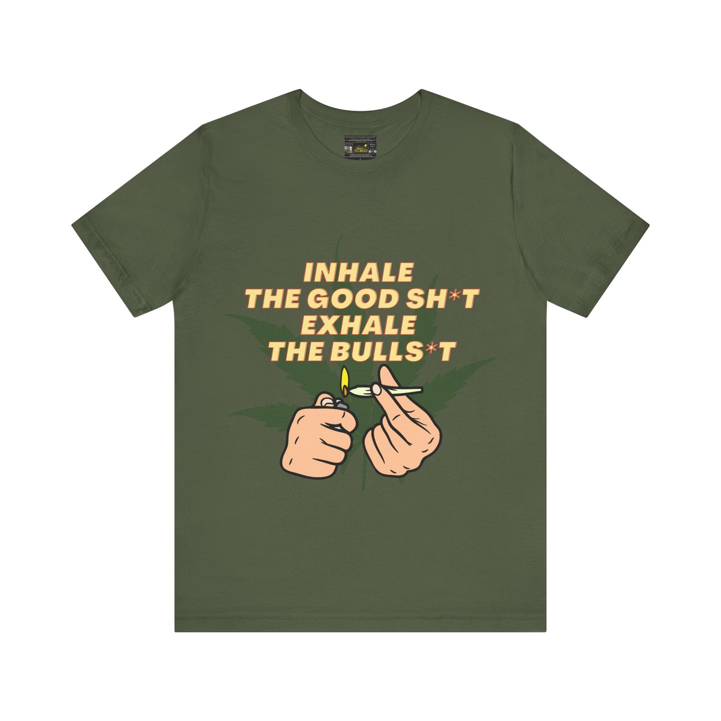 Inhale Unisex Jersey Short Sleeve Tee