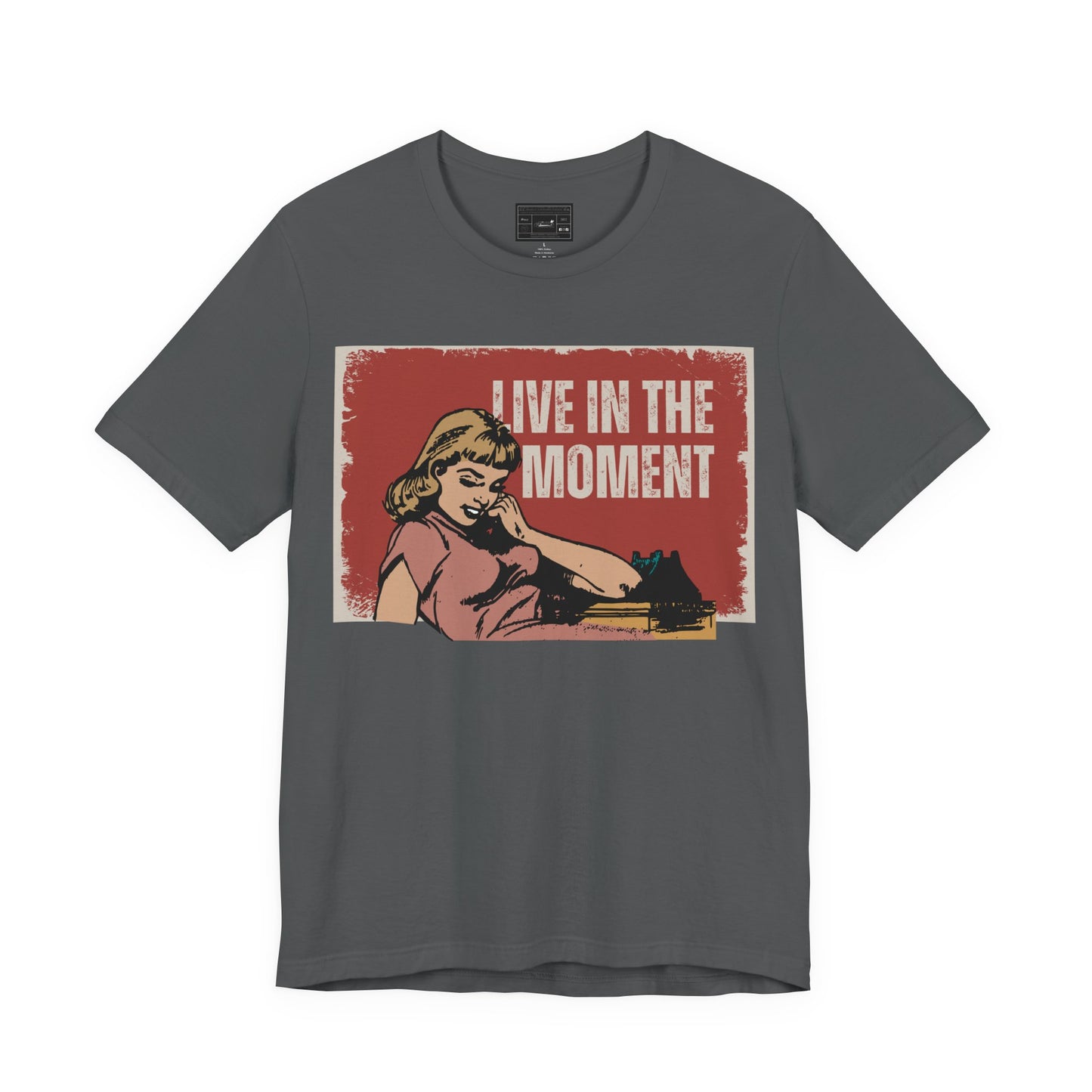 Live in the moment Unisex Jersey Short Sleeve Tee