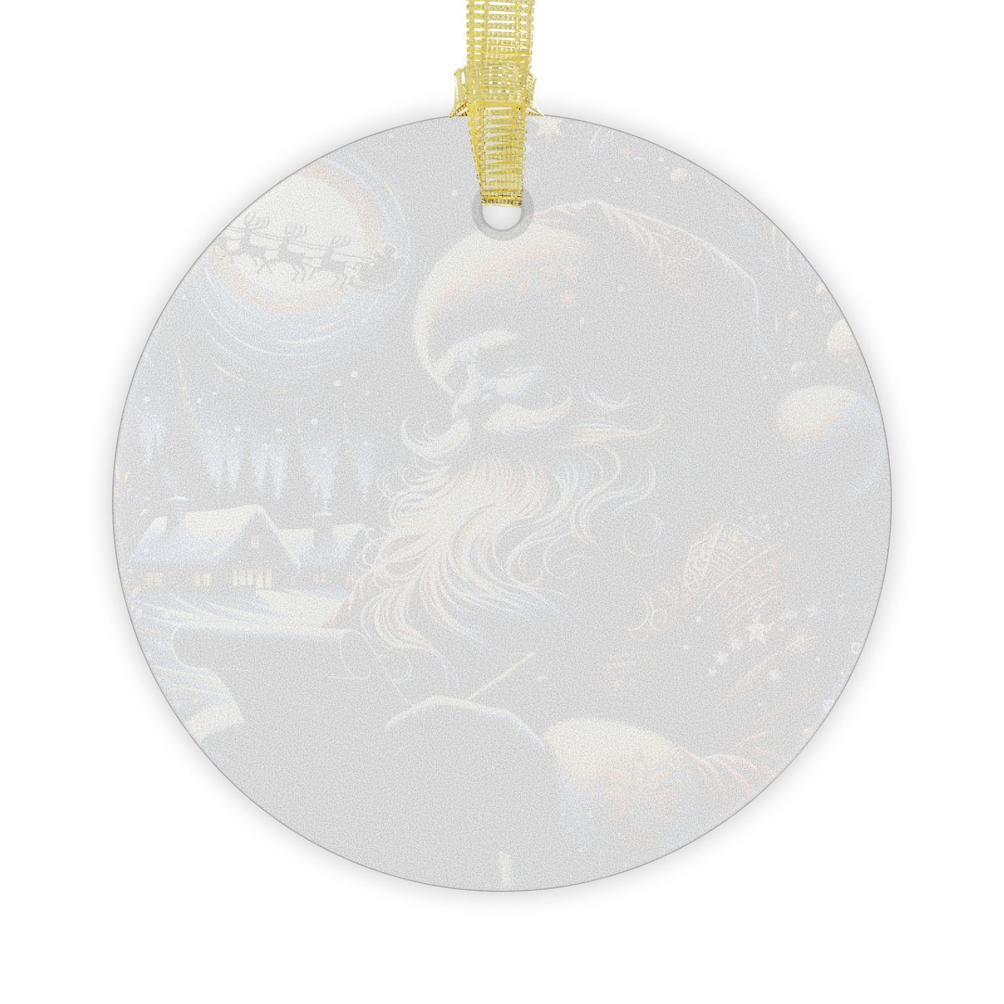 Glass Ornaments: Starry Night Christmas