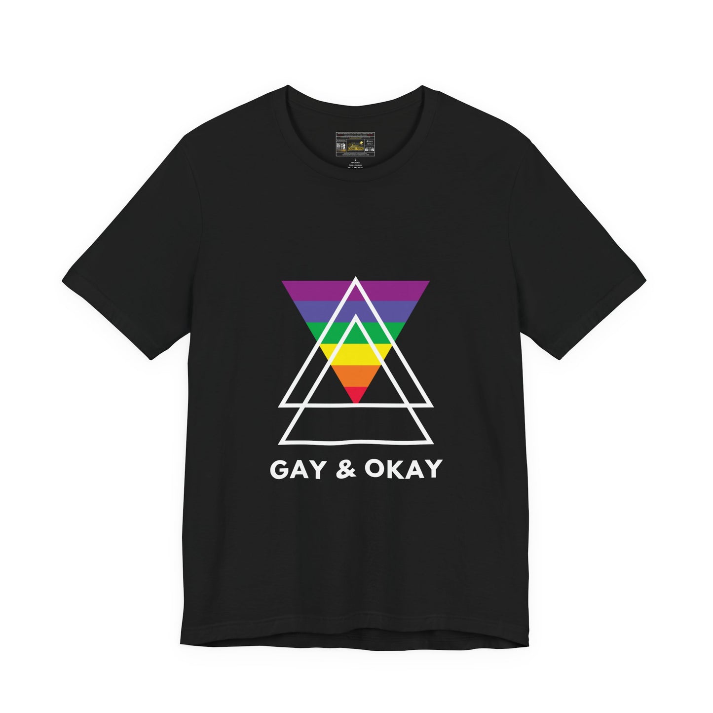 GAY & OKAY Unisex Jersey Short Sleeve Tee
