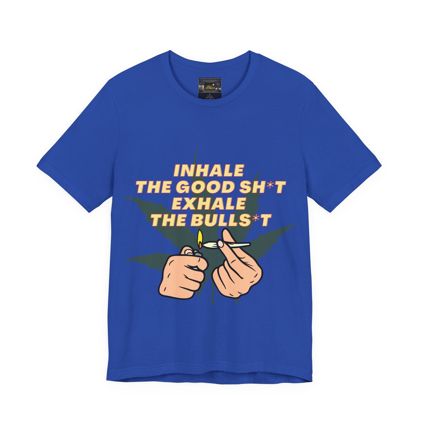 Inhale Unisex Jersey Short Sleeve Tee
