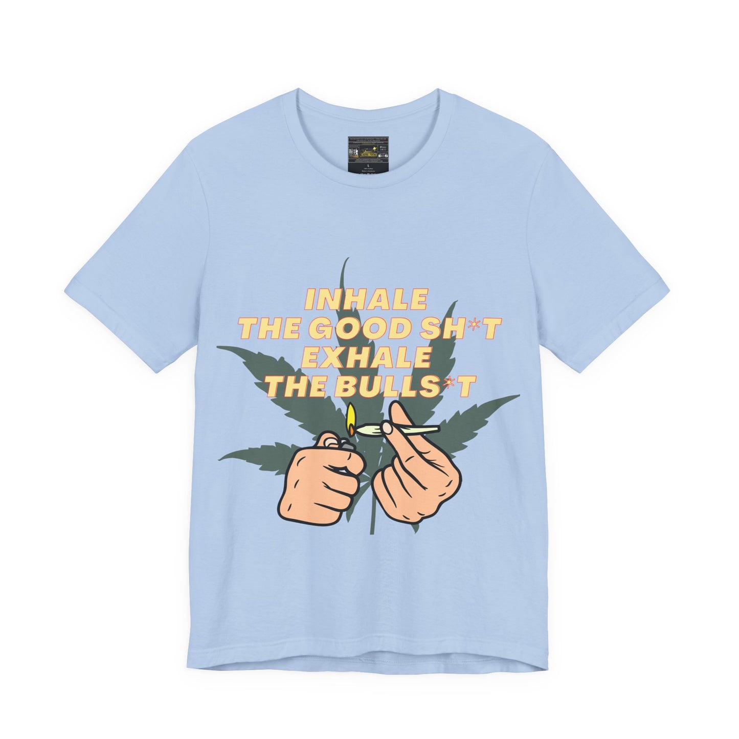 Inhale Unisex Jersey Short Sleeve Tee