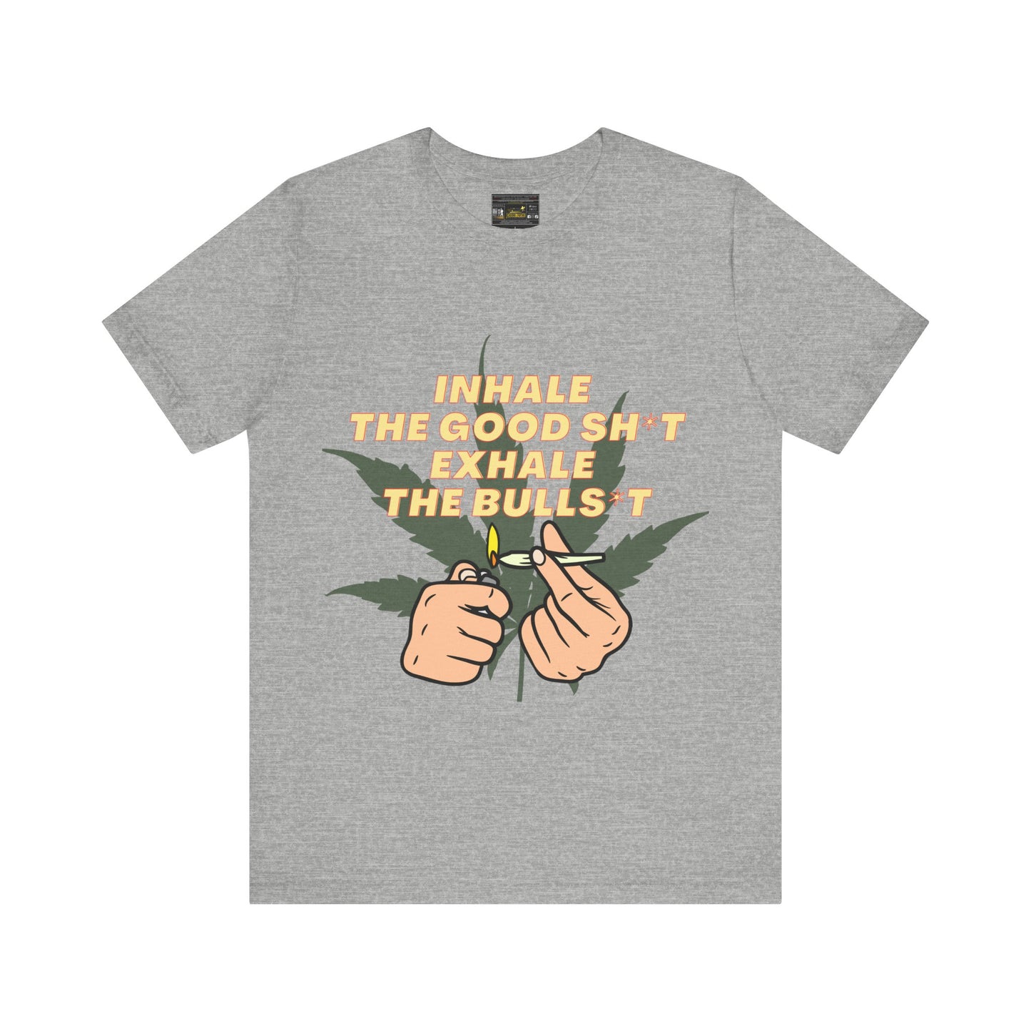 Inhale Unisex Jersey Short Sleeve Tee