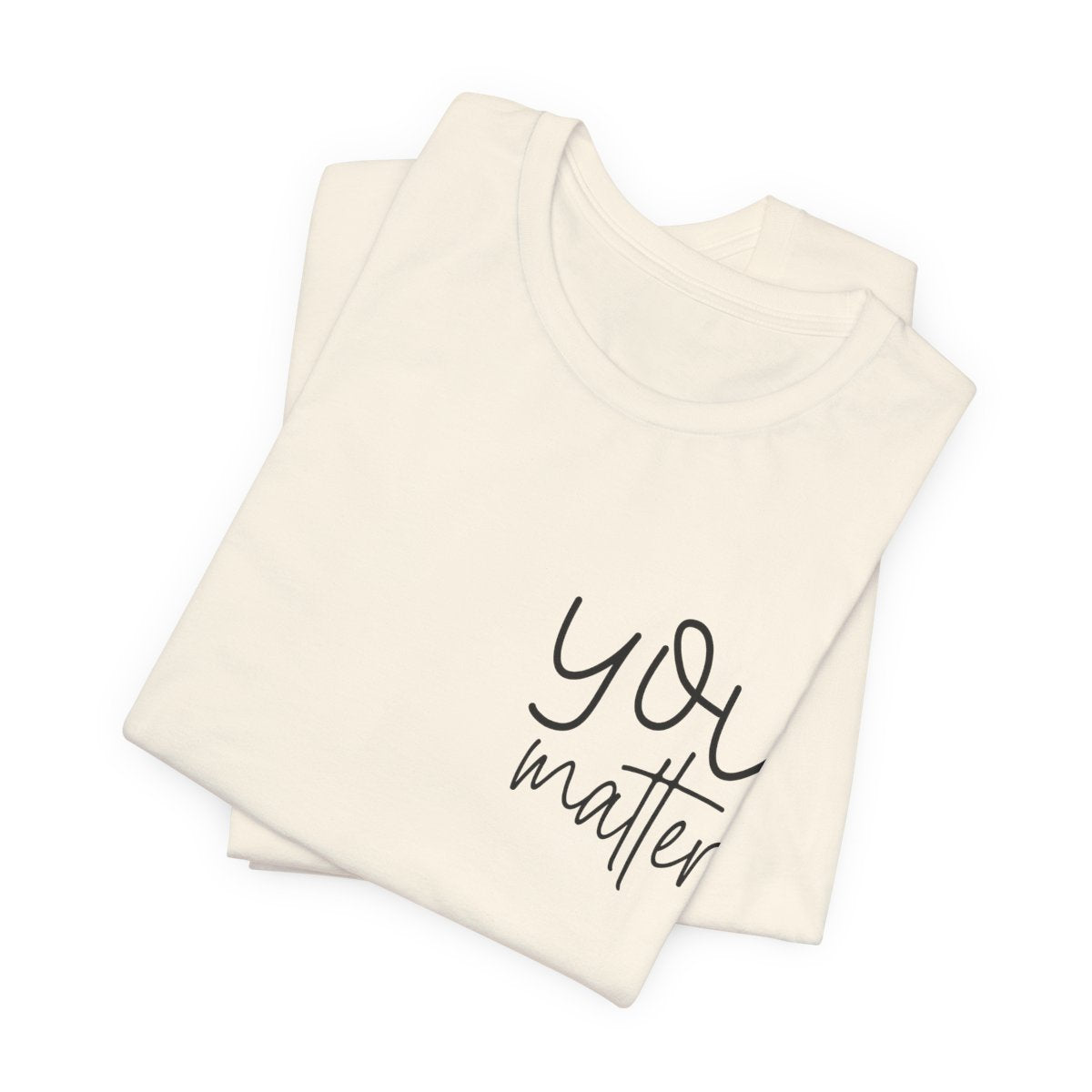 You Are Enough Inspirational Unisex Triblend Short Sleeve Tee. BC3413