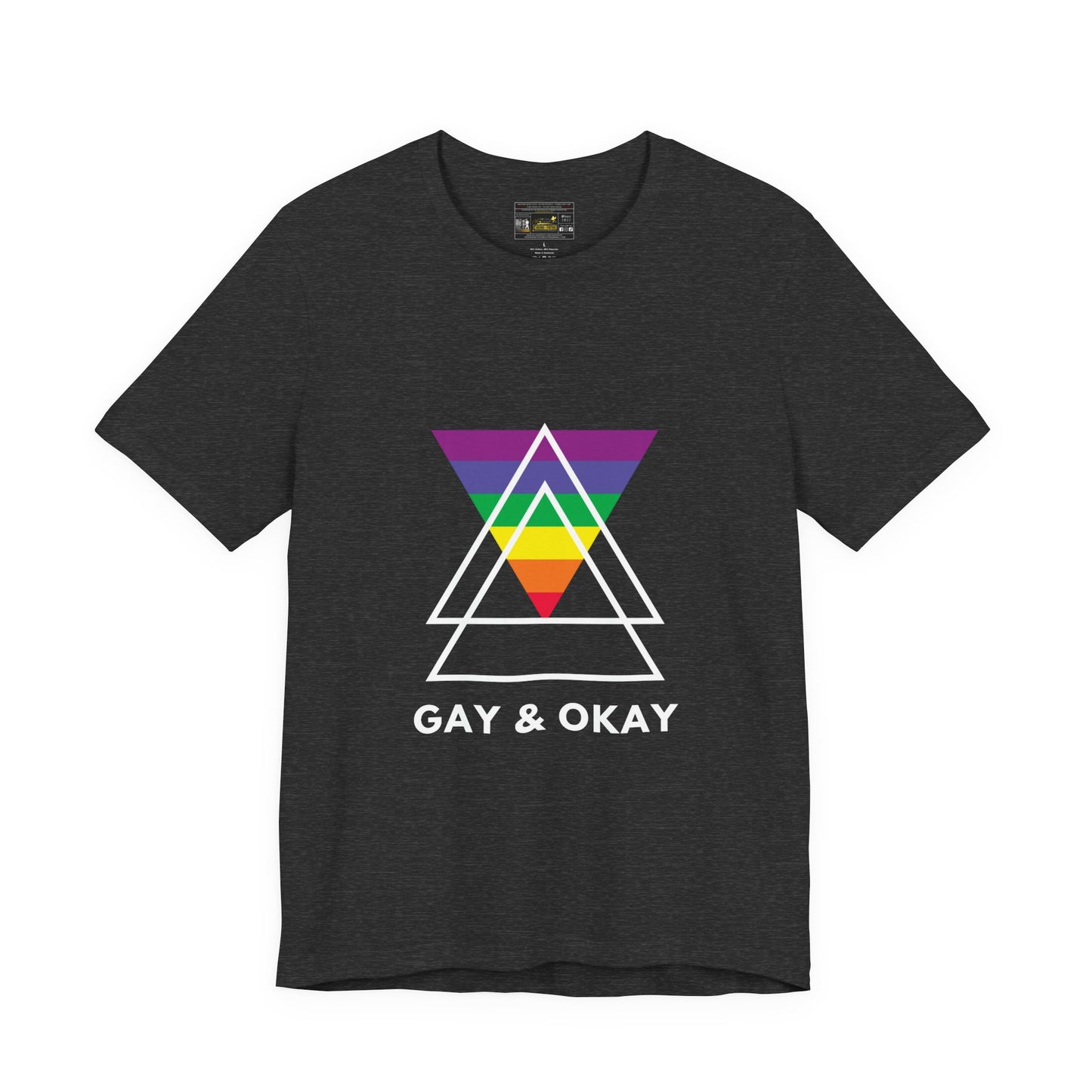 GAY & OKAY Unisex Jersey Short Sleeve Tee