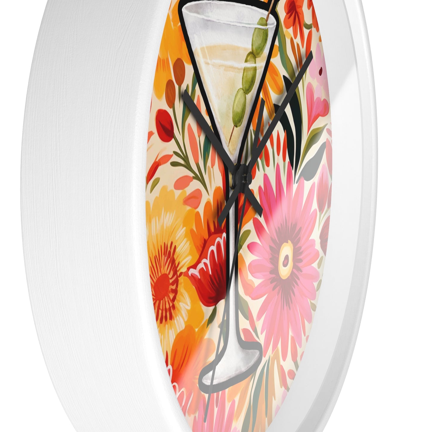 Maximalist Wall Clock, Modern Wall Art, Colorful Maximalist Wall Clock, maximalist