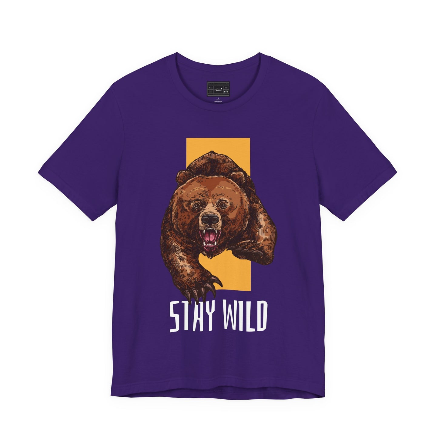 Stay Wild Unisex Jersey Short Sleeve Tee