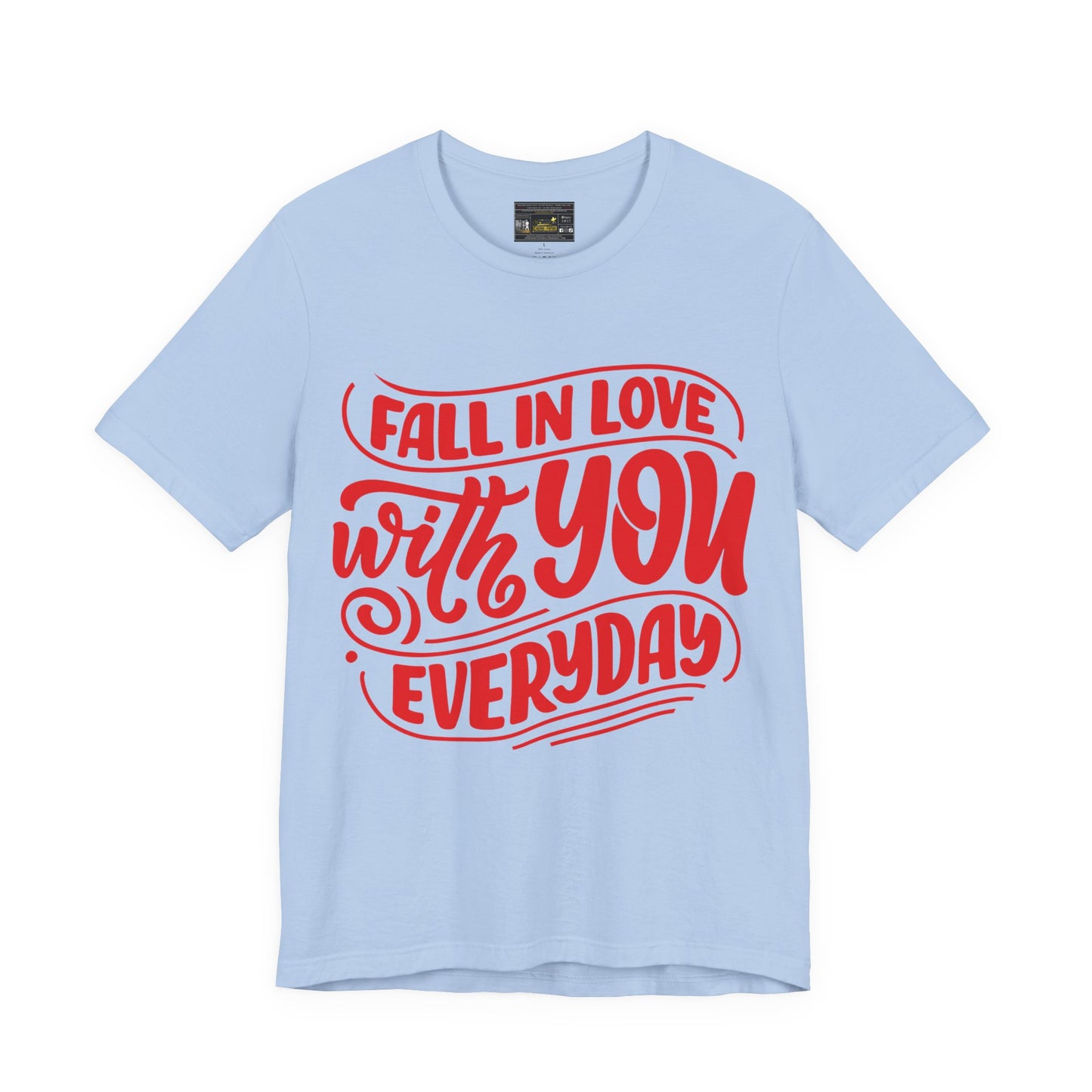 Fall In Love Unisex Jersey Short Sleeve Tee