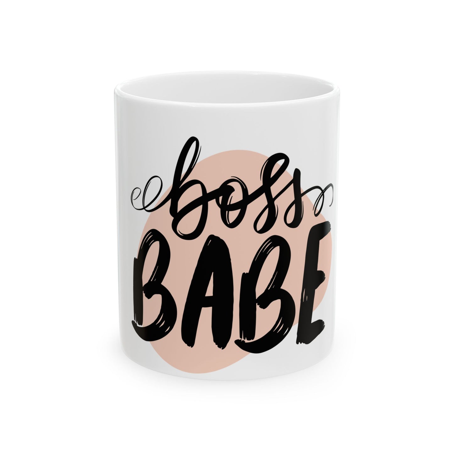 Ceramic Mug 11oz - Boss Babe