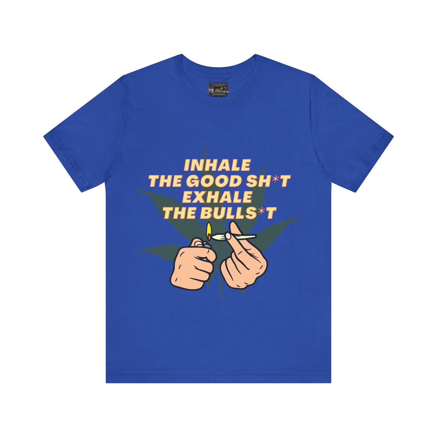 Inhale Unisex Jersey Short Sleeve Tee