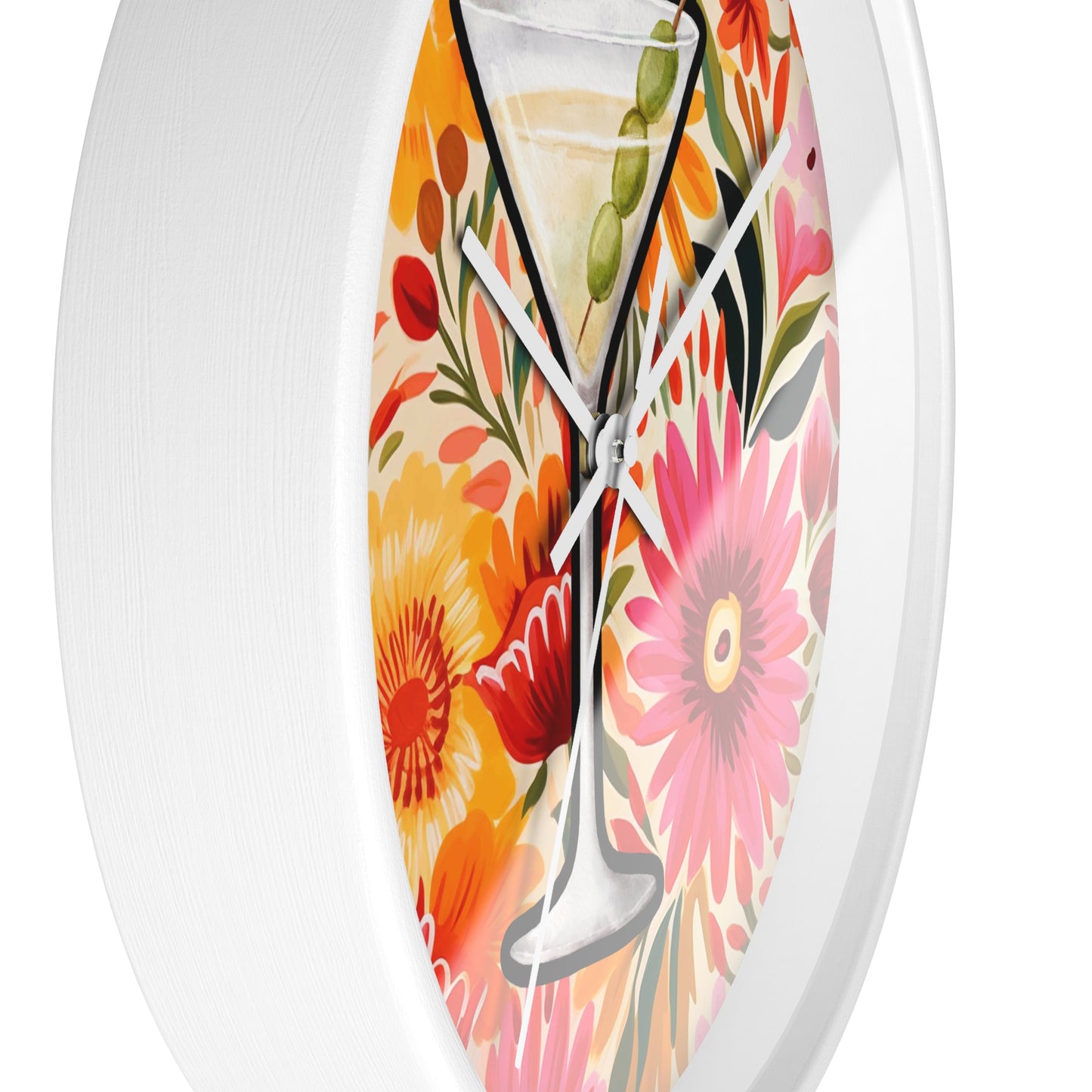 Maximalist Wall Clock, Modern Wall Art, Colorful Maximalist Wall Clock, maximalist