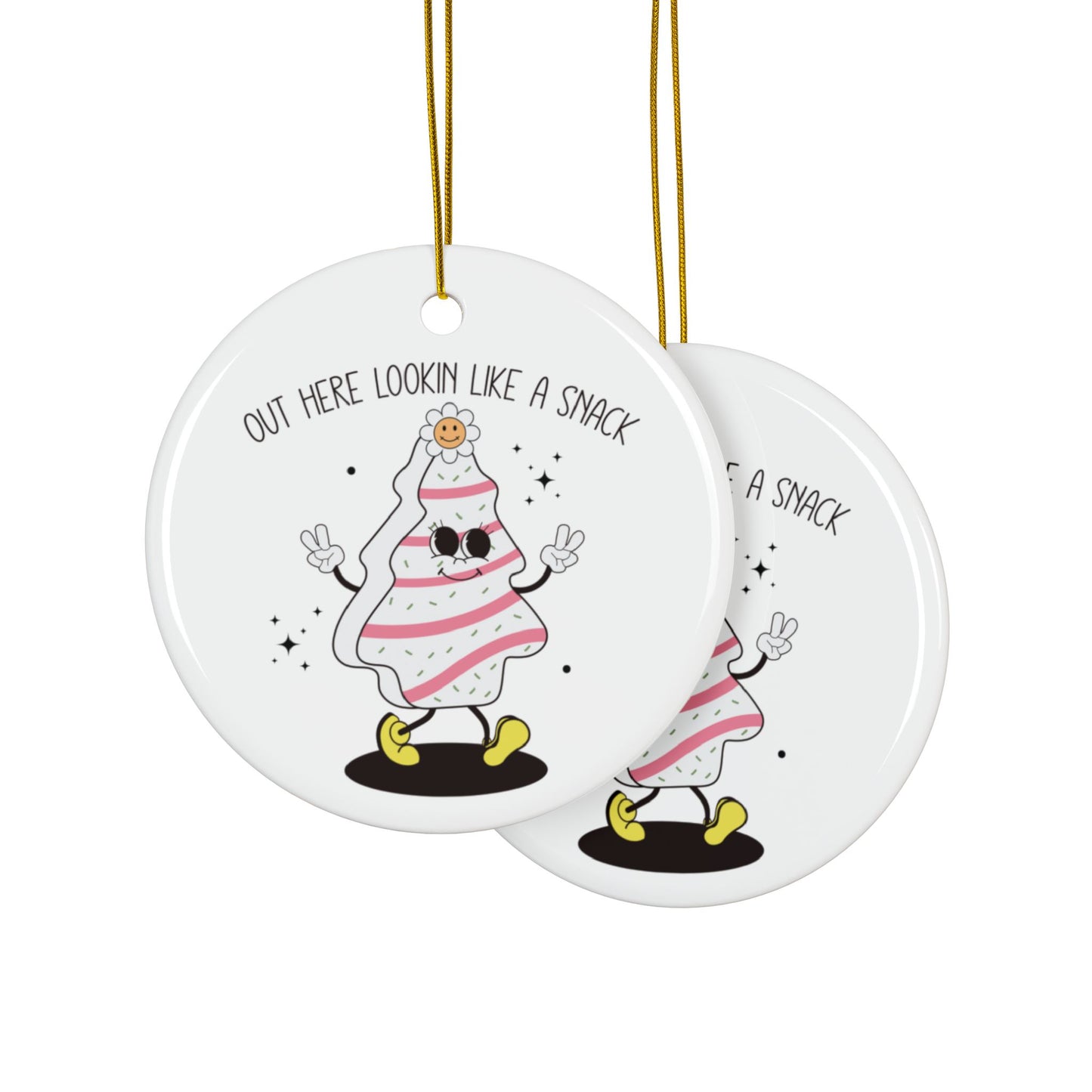 Ceramic Ornaments (1pc, 3pcs, 5pcs, 10pcs)