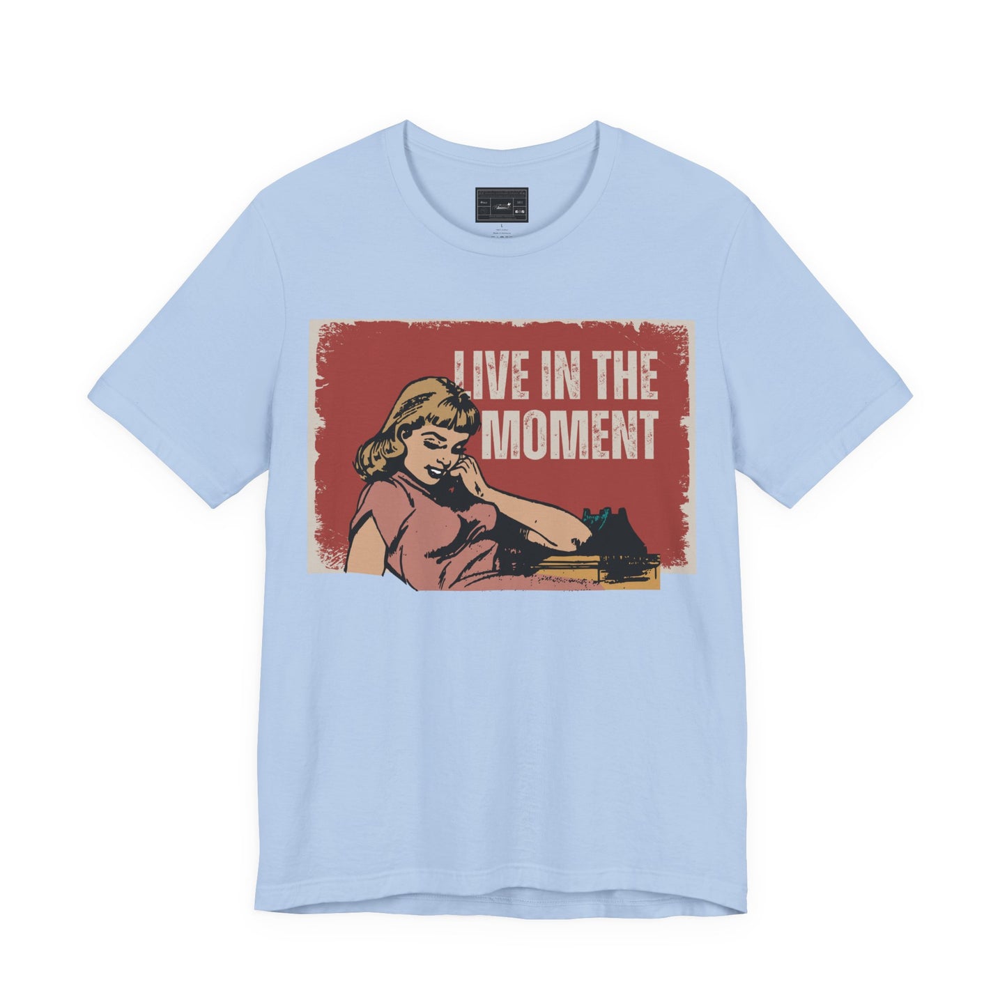 Live in the moment Unisex Jersey Short Sleeve Tee