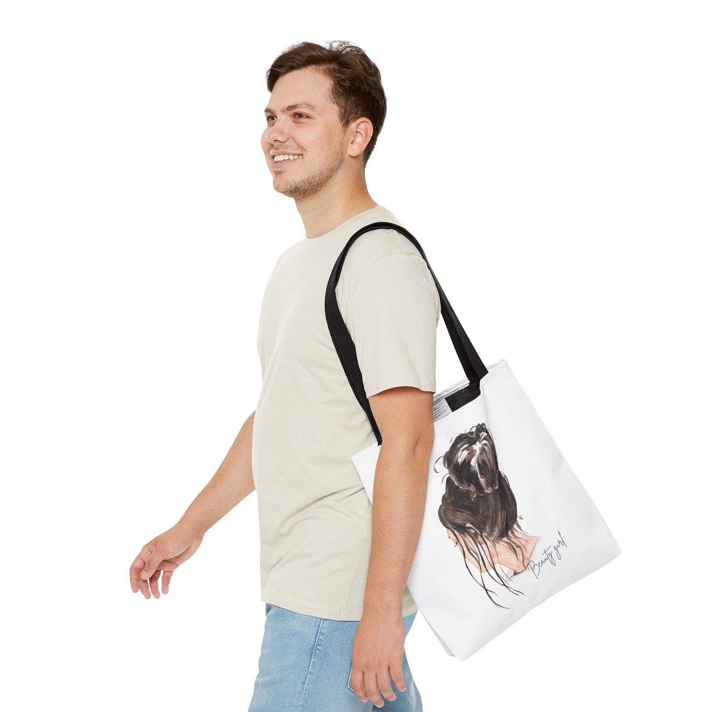 Tote Bag (AOP)- Beauty Girl