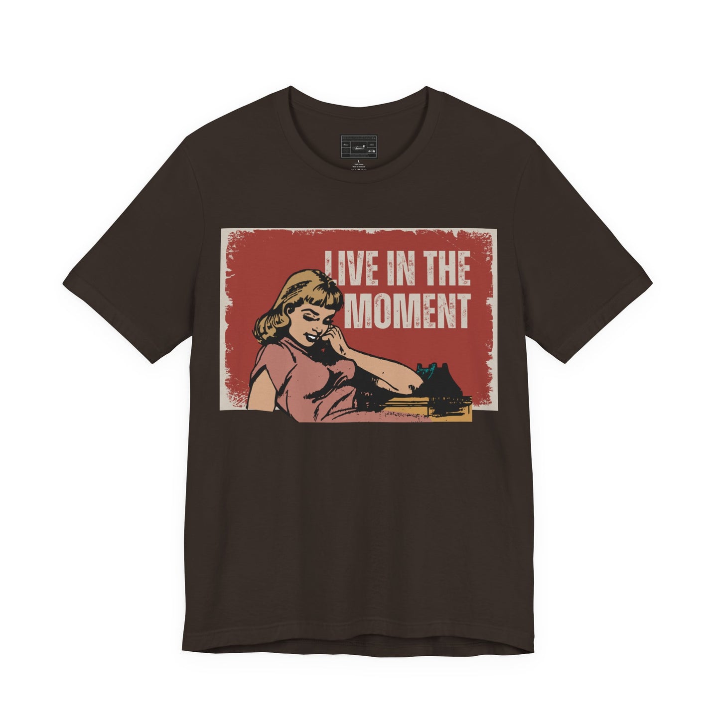 Live in the moment Unisex Jersey Short Sleeve Tee