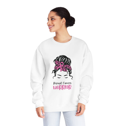 Breast Cancer Warrior - Unisex NuBlend® Crewneck Sweatshirt