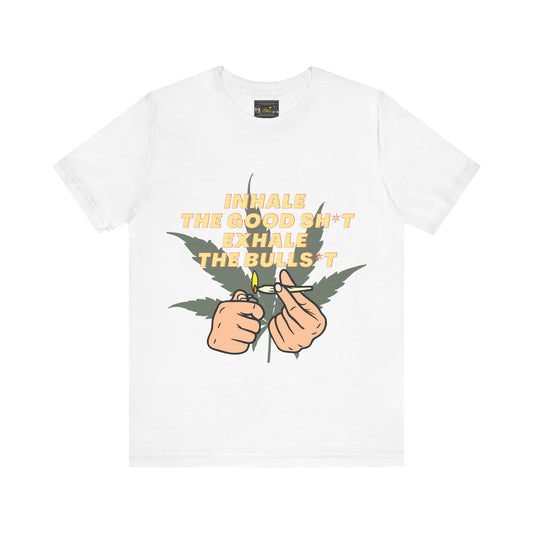 Inhale Unisex Jersey Short Sleeve Tee