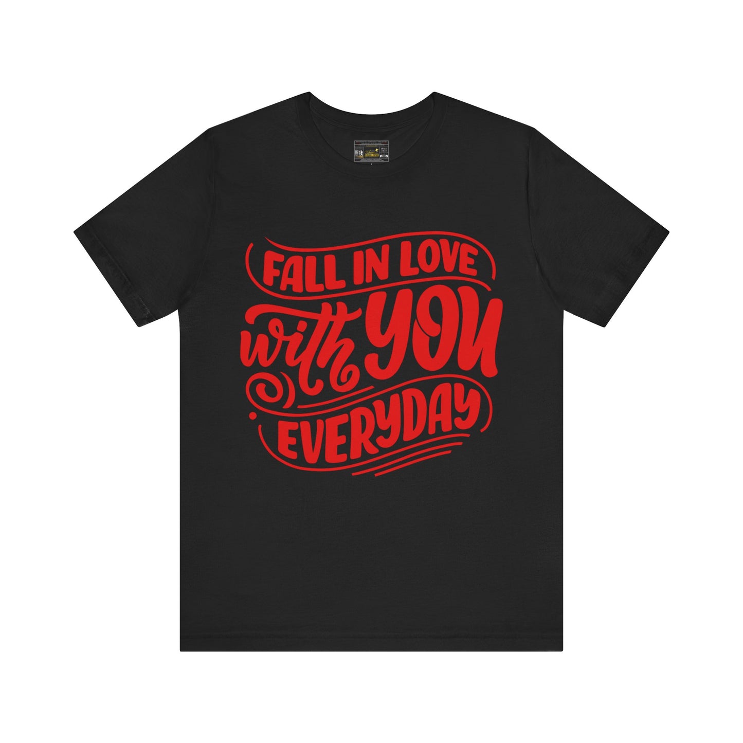 Fall In Love Unisex Jersey Short Sleeve Tee