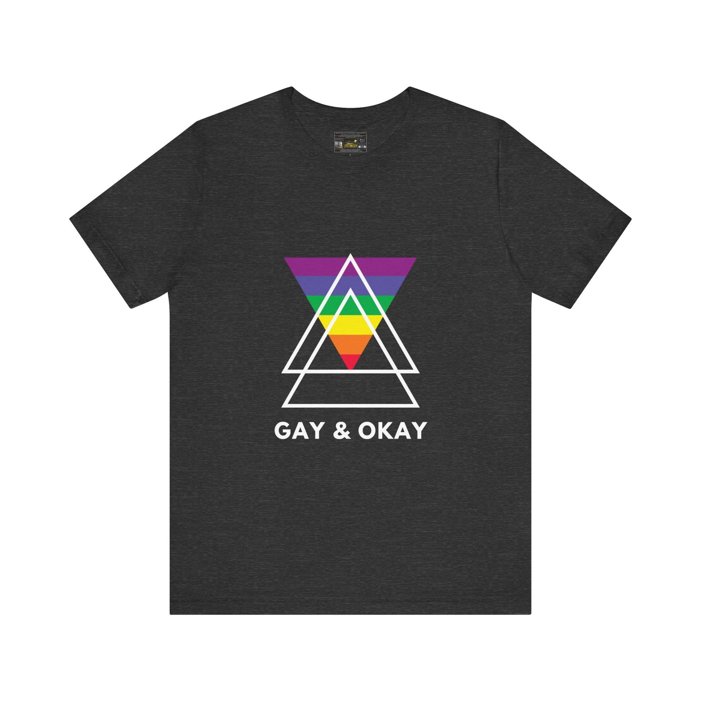 GAY & OKAY Unisex Jersey Short Sleeve Tee